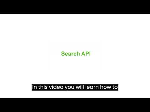 TED - Search API – tutorial