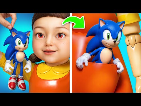 오징어 게임 인형에게 입양되었어요 / 우리 부모님은 슈퍼히어로!