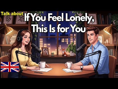 If You Feel Lonely, This Is for You | Slow English Podcast for Calm Listening (A2–B1)