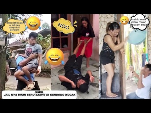 GOKIL JAIL NYA BIKIN SERU SAMPE DI GENDONG KOCAK