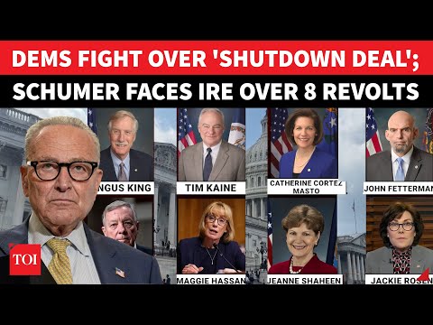 ‘Very Bad Night’: Democrats Turn On Schumer, Jeffries After 8 'Flip' On Shutdown Deal