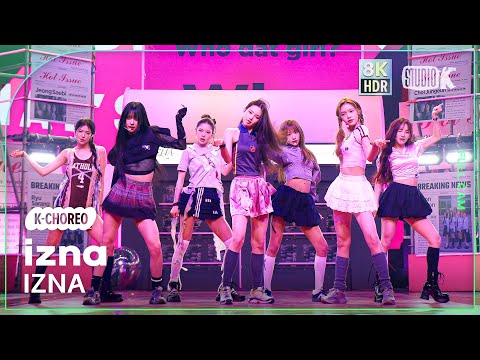 [K-Choreo 8k HDR] 이즈나 'IZNA' (IZNA Choreography) @MusicBank 241129