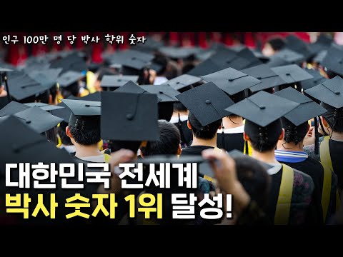 급증하는 박사 학위, 척척박사 대한민국