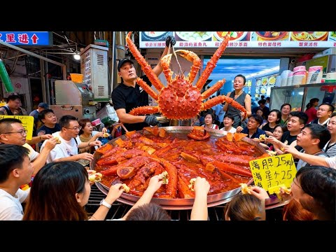 逛澳门最大海鲜市场，4个海鲜一个水鱼653元，直接现买现做太美味了#麦总去哪吃