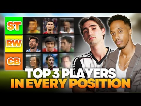 Ranking The Top 3 Players EVER in Every Position ft. @libanldn
