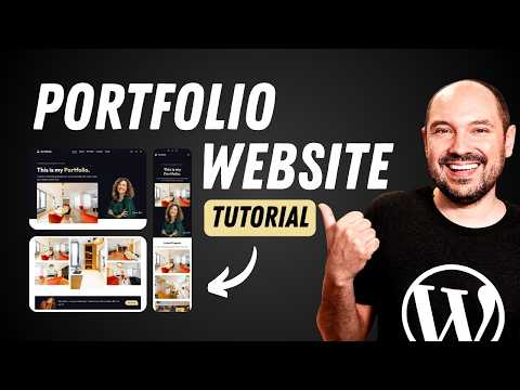 How To Create A Portfolio Website With WordPress and Elementor (2025)