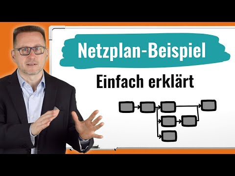 Netzplan einfach erklärt: Ein Beispiel mit Vorwärts und Rückwärtsterminierung [Netzplantechnik]