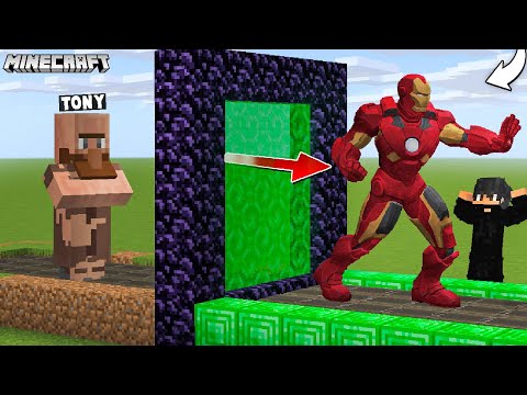 I Used Portal to Upgrade SuperHeroes in Minecraft @ProBoiz95