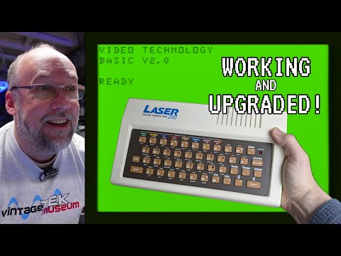 I finally fixed the Laser 200 (plus gave it a 32K RAM upgrade)