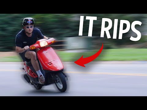 Fixing my Broken Modded 2 Stroke Scooter