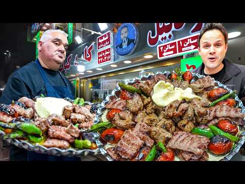 The Most Famous Kebab in Tehran – Butter, Bread & Lamb Perfection!
