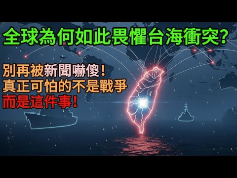 全球為何如此畏懼台海衝突？別再被新聞嚇傻！真正可怕的不是戰爭，而是這件事！