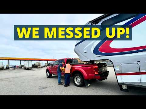 So Close, But Yet So Far! Our Thousand Mile RV Journey Starts Badly!