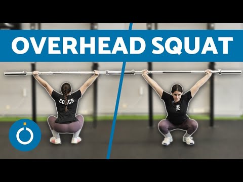 How To Do The Overhead Barbell Squat  🏋🏽‍♀️(Perfect Form & Technique)