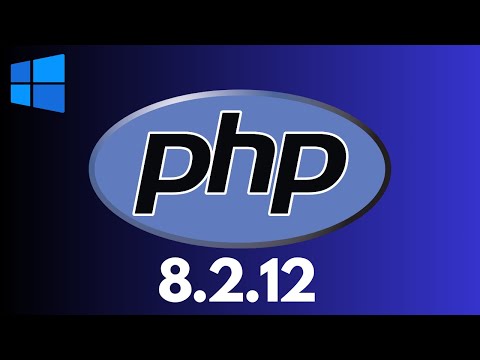 How to Install PHP 8.2.12 on windows 10/11 (2024)