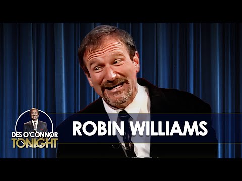 The Legendary Robin Williams Showing Off His Funniest Impressions | Des O'Connor Tonight