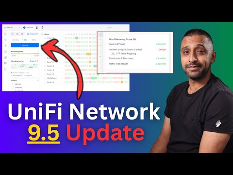 What NEW in UniFi Network 9.5 | Channel AI, Improved Port Manager and more!