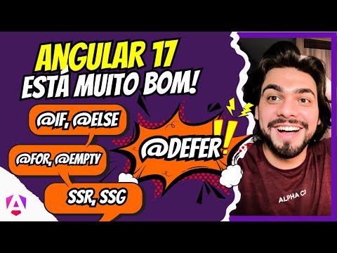 ANGULAR 17 NOVIDADES COM EXEMPLOS PRATICOS #angular #angular17 #exemplos #codigos