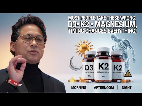 Most People Take D3, K2 & Magnesium Wrong – Correct Timing for Health After 50 | Dr. William Li