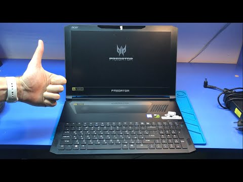 Ремонт ТОПОВОГО ноутбука Acer Predator Triton 700. Умер спустя год использования...