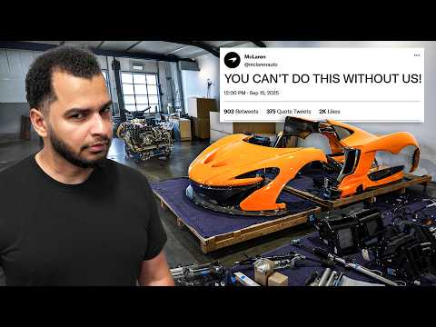 Building A $2,500,000 McLaren P1 From Scratch In 7 Days