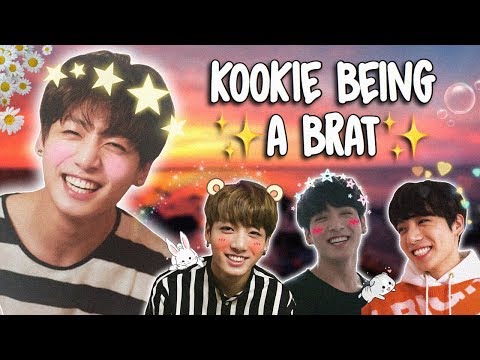 jungkook being a lil brat