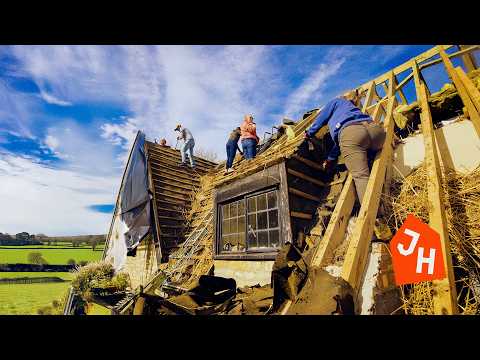 Surprise Discovery in the Roof of Our 500 Year Old Cottage | Ep 13