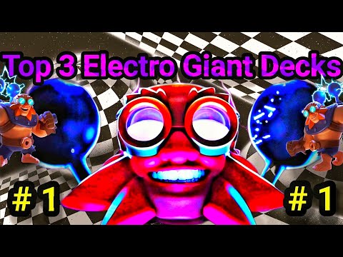 Top 3 Electro Giant New Decks 2025