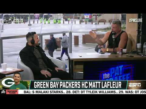Matt LaFleur SHADES Ben Johnson 👀 + Packers HYPED on Matthew Golden & MORE | The Pat McAfee Show