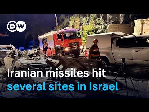 Iran launches more retaliatory strikes against Israel | DW News