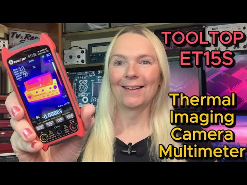 Tooltop ET15S Thermal Imaging Camera Multimeter With Macro Lens!