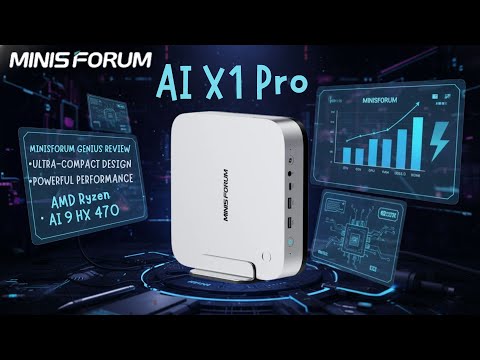 The Mini PC That Thinks For Itself: AI X1 Pro-470 Review #minisforum