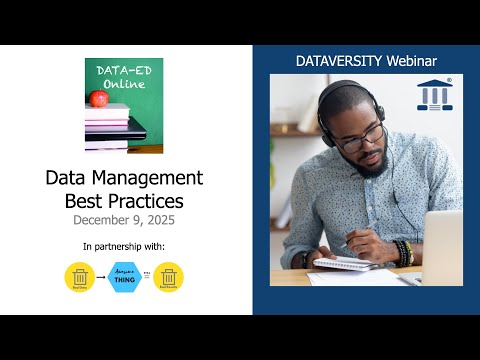 Data Ed Online: Data Management Best Practices