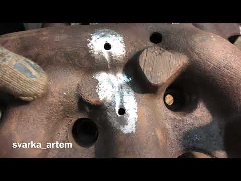 Сварка чугунного коллектора