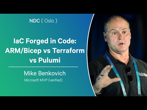 IaC Forged in Code: ARM/Bicep vs Terraform vs Pulumi - Mike Benkovich - NDC Oslo 2025