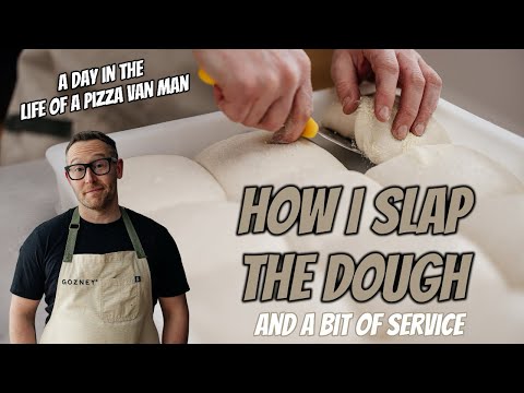 How I slap the dough and bake a pizza