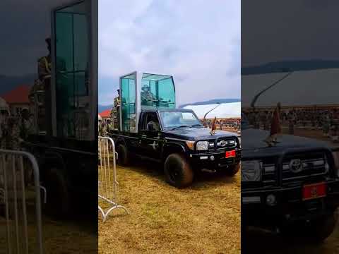 Special Moment as Muhoozi joins Museveni for parade inspection  #m7 #uganda #updf #mk #museveni