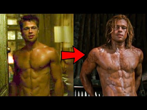 Brad Pitt's Steroid Cycle - Natural In Fight Club Or Troy?