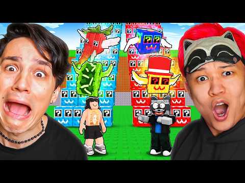 😱ЛЕСТНИЦА из ЛАКИ БЛОКОВ против Holy Baam за $1 до $1000 в Steal a Brainrot!