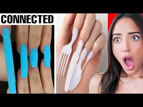 Weirdest NAIL ART that should NOT EXIST