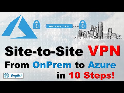 How to setup Site to Site (S2S) VPN from local OnPrem to Azure Cloud in 10 steps