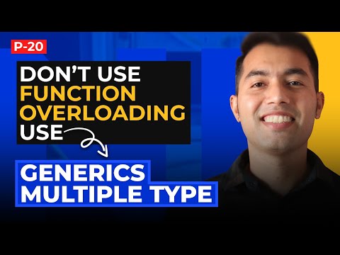 #20: Solving Function Overloading with TS Generics: Mastering Multiple Type Variables like a Pro 🚀