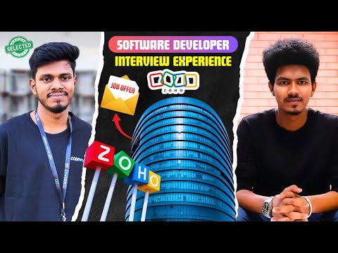 ZOHO Interview Experience 2025🔥 | Software Developer Full Process in Tamil | Must Watch!