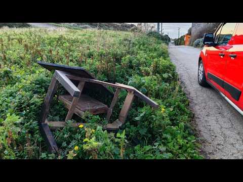 Waste transformed into treasures (a space table🛸)