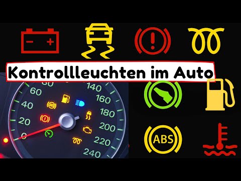 Kontrollleuchten Auto & ihre Bedeutung: Wie kann man sie reparieren? Auto gelb, blau, grüne, rote