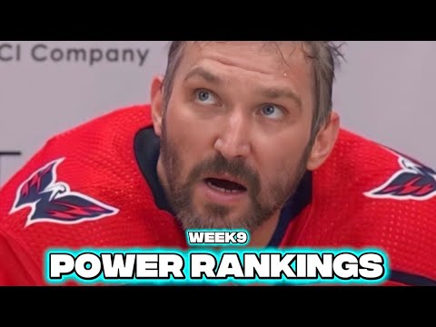 A VERY Honest NHL Power Rankings For Week 9