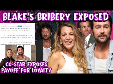 Blake Lively's BRIBERY of "It Ends with Us" Co-Stars JUST GOT EXPOSED at PREMIERE of NEW FILM