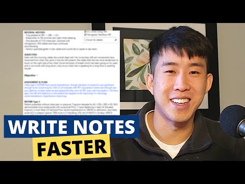 How to Write Progress Notes EFFICIENTLY