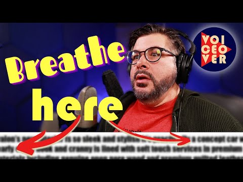 Voiceover Breathing Secret - Never Run out of air again!
