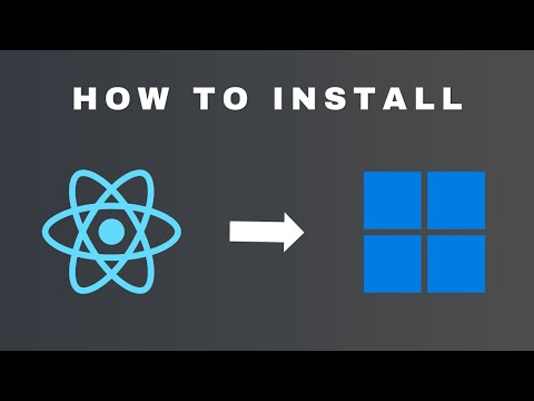 How to install React on Windows 11 for Beginners